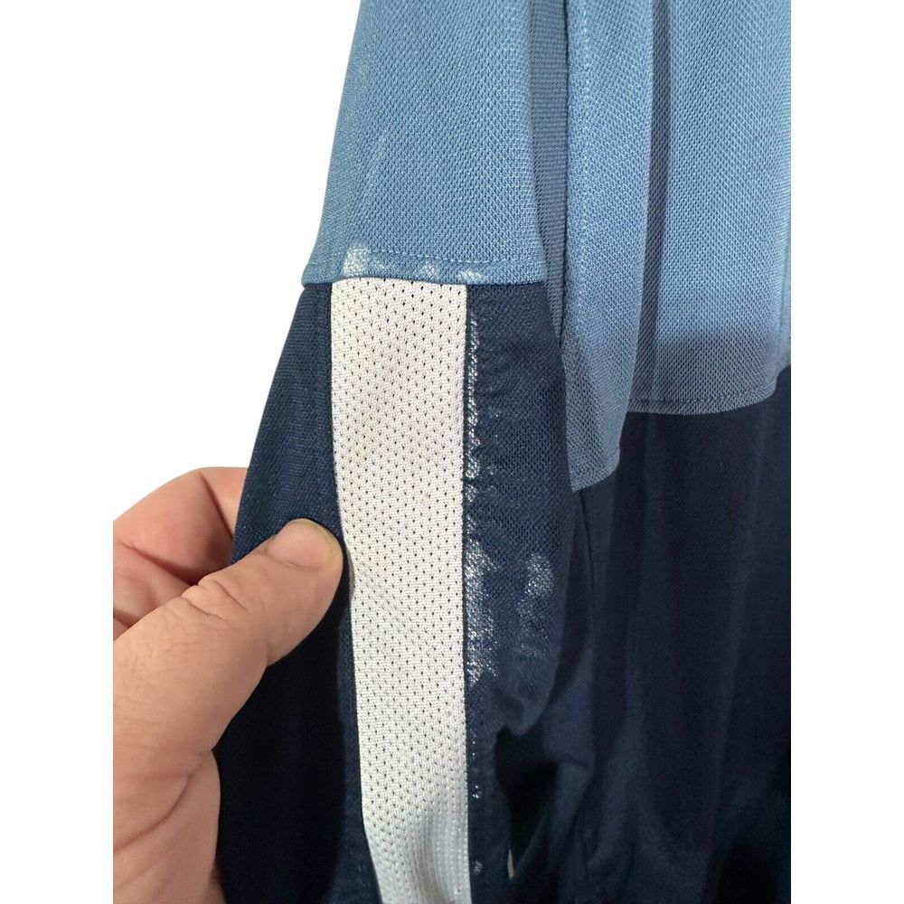 Under Armour Men's Jacket Blue Colorblock Full Zip Lightweight Pocket Size 2XL - Picture 8 of 13